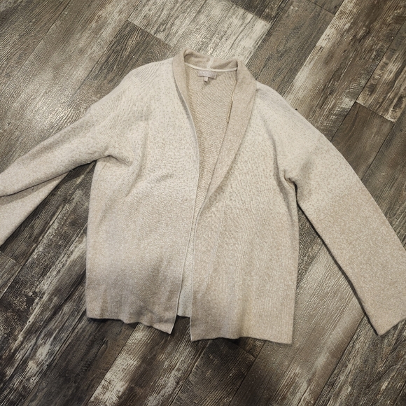 SOLD Benedetta B. Merino Wool Cashmere Blend Open Cardigan – Size Large - Picture 3 of 6